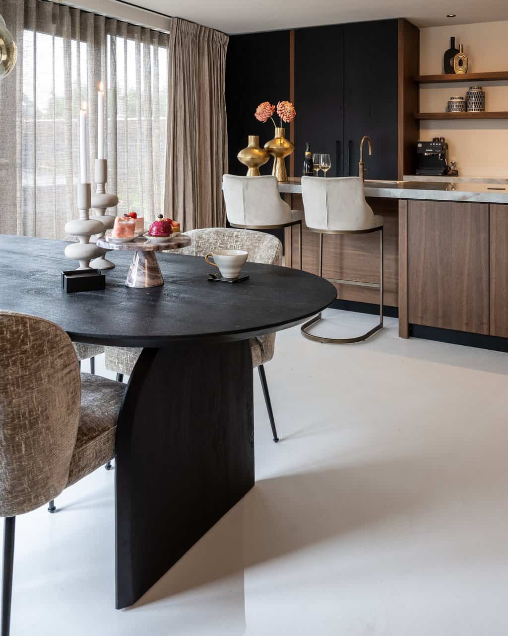 Jarrón Caitlyn pequeño (dorado)