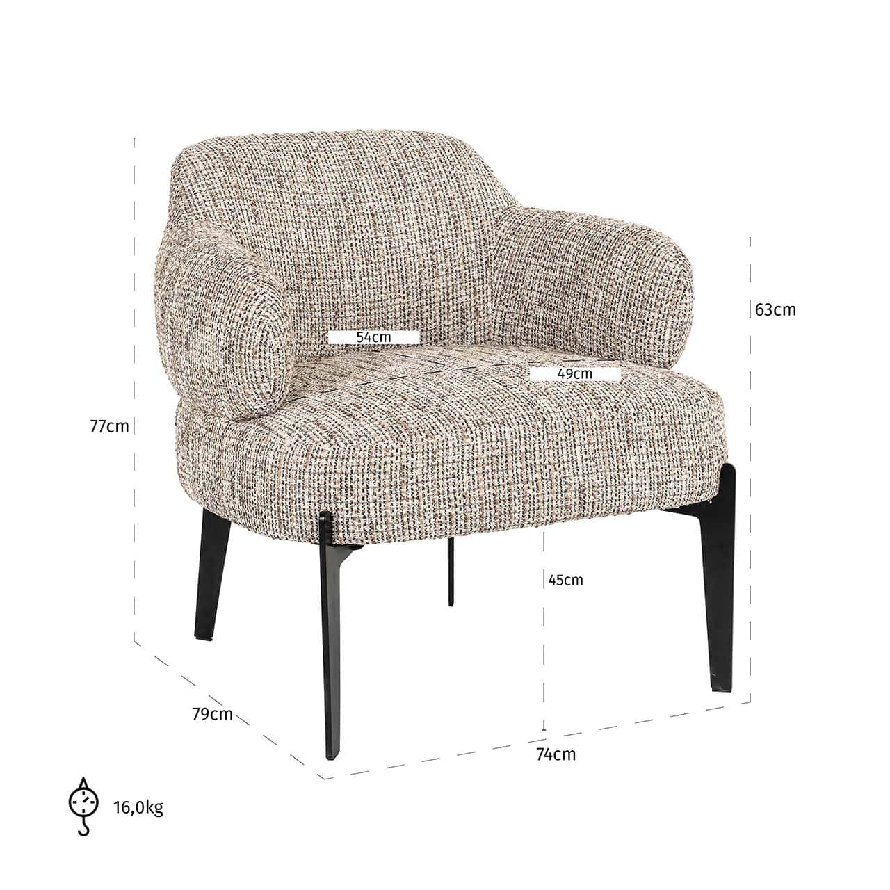 Sillón Venus trendy nature (Be Trendy 01 Nature)