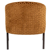 Sillón Mia Triángulo Dorado (Triángulo 2013 Oro Viejo)