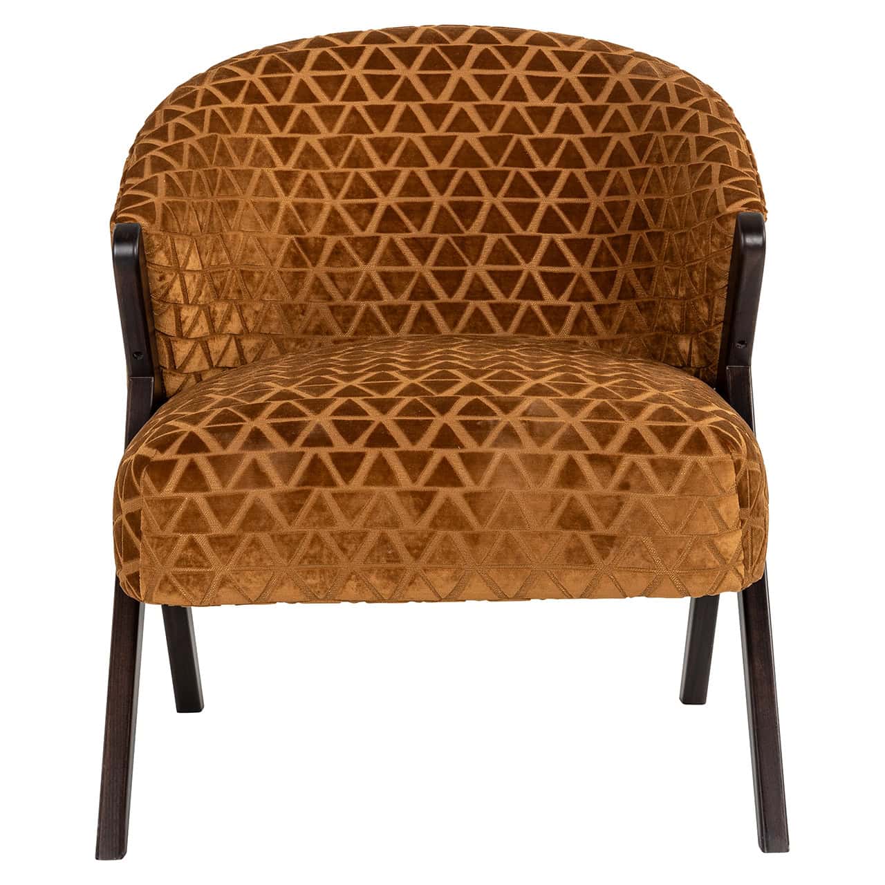 Sillón Mia Triángulo Dorado (Triángulo 2013 Oro Viejo)