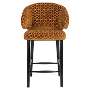 Counter stool Indigo gold triangle (Triangle 2013 old gold)