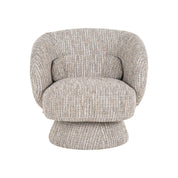 Sillón giratorio Cavallo beige coco (Beige coco)