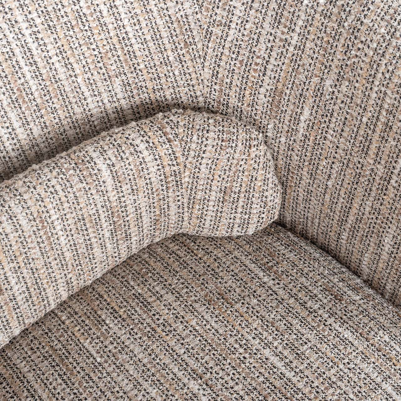 Sillón giratorio Cavallo beige coco (Beige coco)