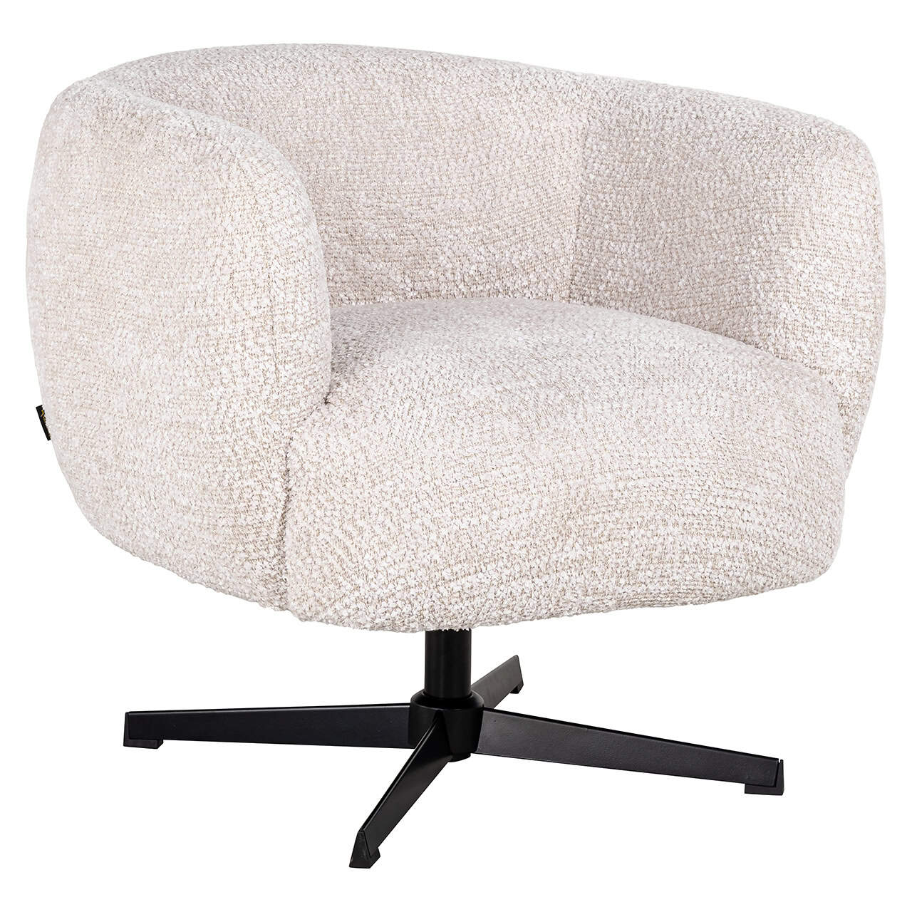 Sillón giratorio Estelle (Be Lovely 11 Crema)