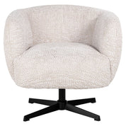 Sillón giratorio Estelle (Be Lovely 11 Crema)