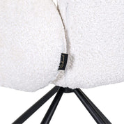 Silla giratoria Jolie (Sheep 02 blanco)