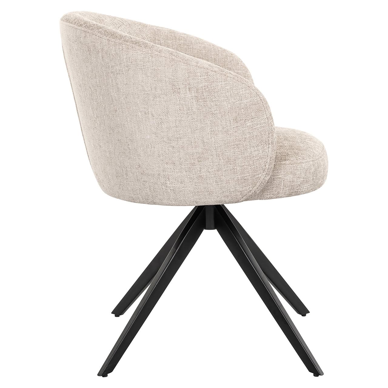 Silla giratoria Olivia natural miami (Miami 01 Natural)