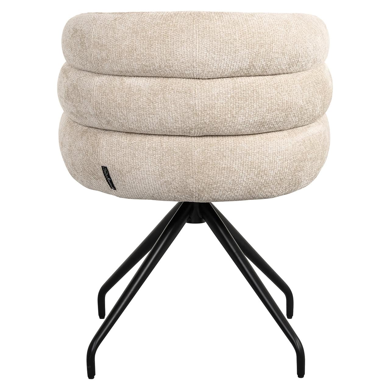 Silla giratoria Kayla crema unicornio (Unicornio 11 crema)