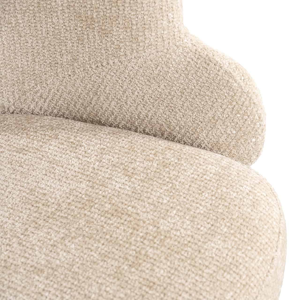 Silla giratoria Kayla crema unicornio (Unicornio 11 crema)