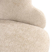 Silla giratoria Kayla crema unicornio (Unicornio 11 crema)