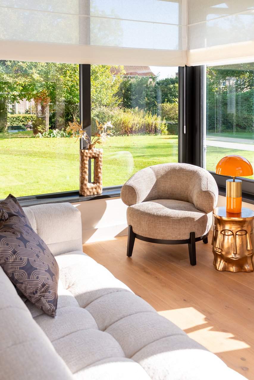 Jarrón Samuel (oro cepillado)