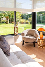 Jarrón Samuel (oro cepillado)