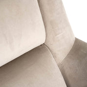 Swivel chair Nora khaki velvet (Quartz Khaki 903)