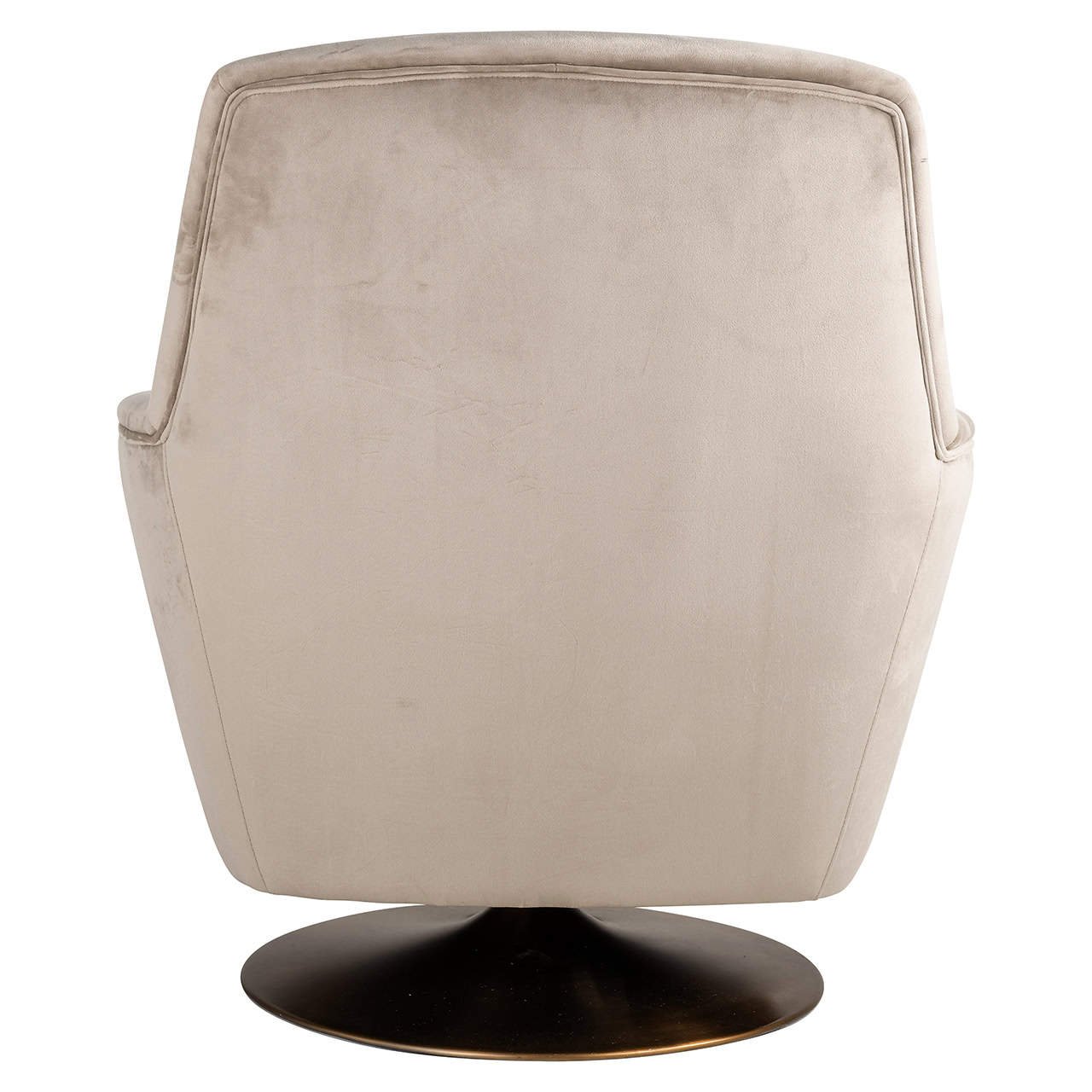 Swivel chair Nora khaki velvet (Quartz Khaki 903)