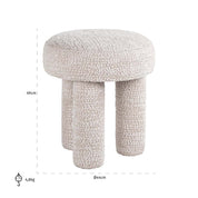 Pouffe Pommery lovely cream (Be Lovely 11 Cream)