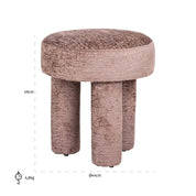 Pouffe Pommery pale fusion (Fusion pale 200)