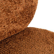 Swivel lounge chair Jace Lovely cinnamon (Be Lovely 603 Cinnamon)