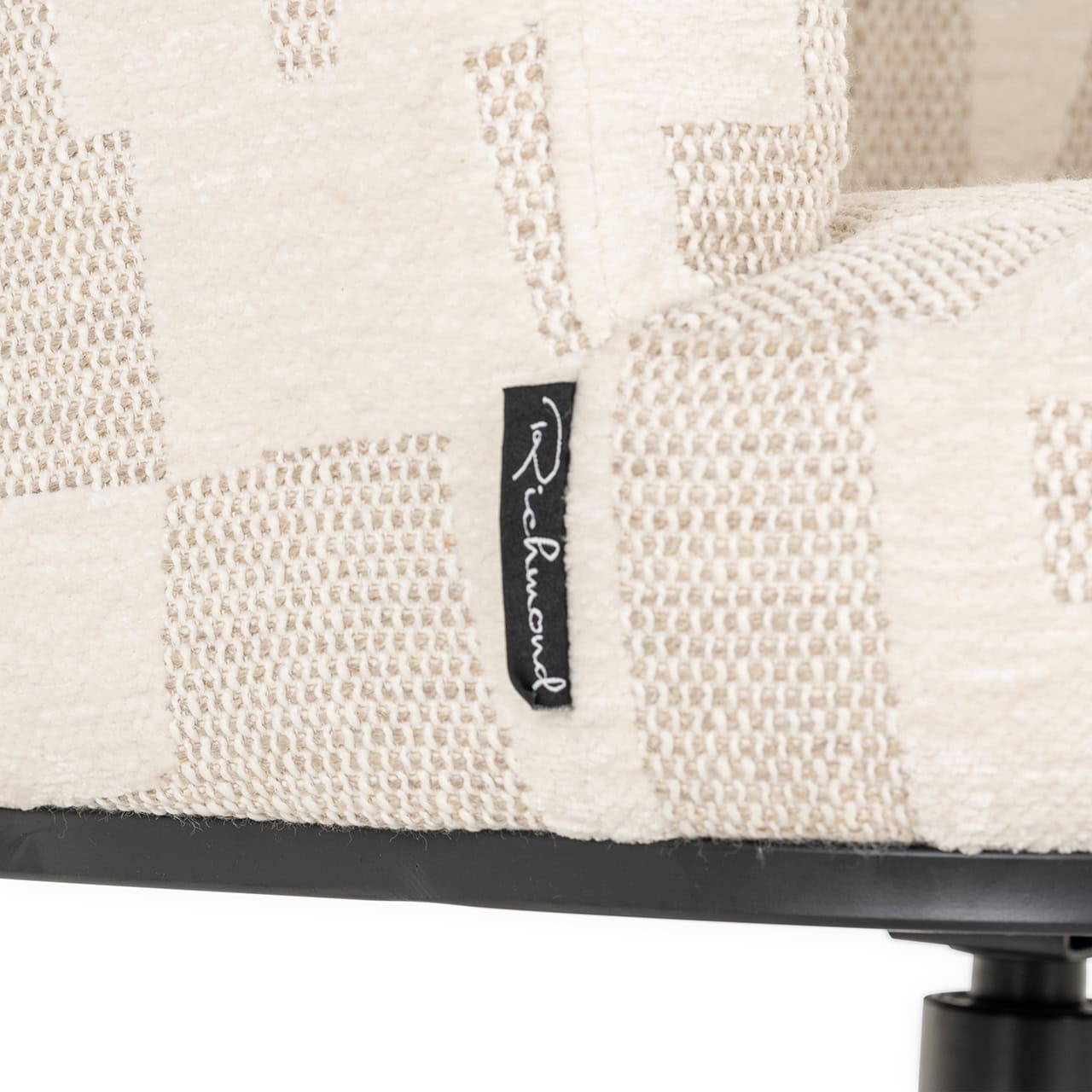 Silla giratoria Cheyenne beige graffic (Beige graffic)