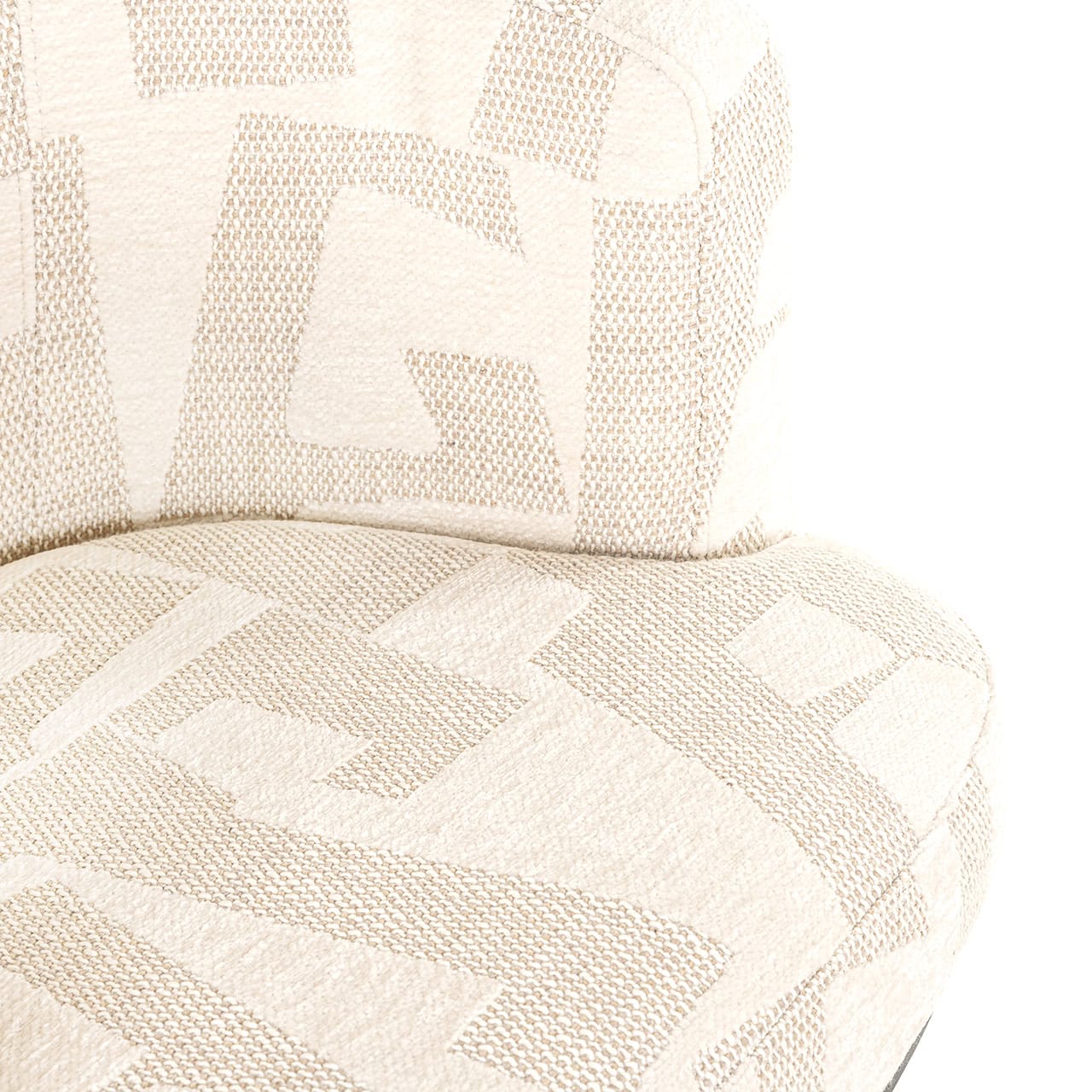 Silla giratoria Cheyenne beige graffic (Beige graffic)