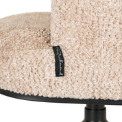 Silla giratoria Cheyenne beige encantador (Be Lovely 170 Beige)