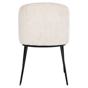 Silla Elvi chenilla beige ignífuga (Niagara 902 chenilla beige)