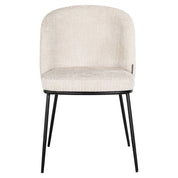 Silla Elvi chenilla beige ignífuga (Niagara 902 chenilla beige)