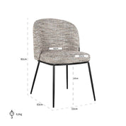 Silla Elvi trendy nature ignífuga (Be Trendy 01 Nature)