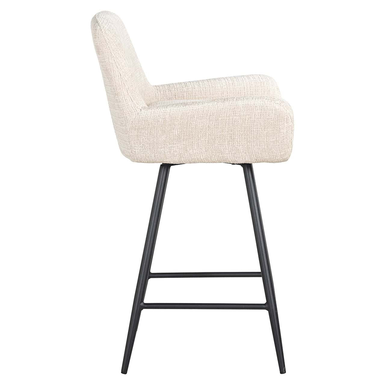 Counter stool Linsey beige chenille (Niagara 902 beige Chenille)