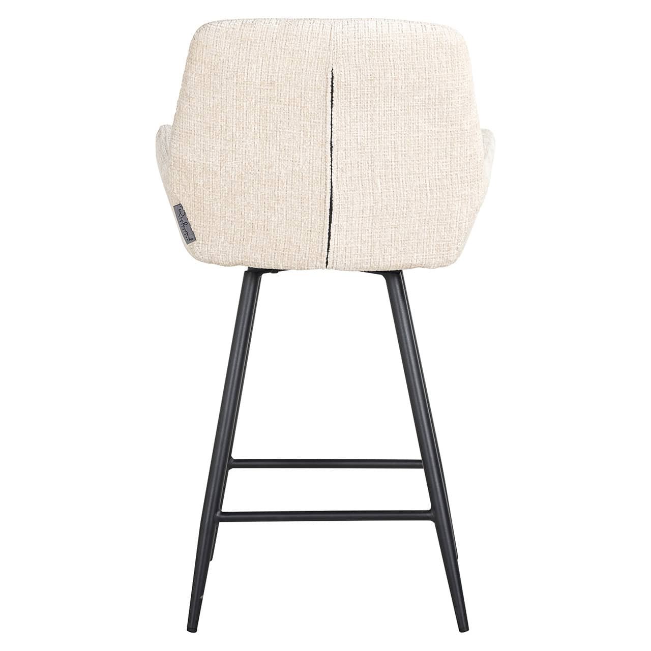 Counter stool Linsey beige chenille (Niagara 902 beige Chenille)