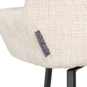 Counter stool Linsey beige chenille (Niagara 902 beige Chenille)