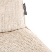 Silla giratoria Dakota beige chenilla (Niagara 902 beige chenilla)