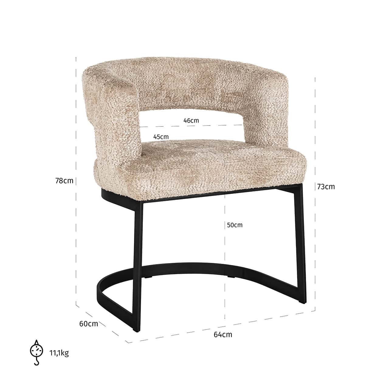 Silla Ellis Lovely Beige (Be Lovely 170 Beige)