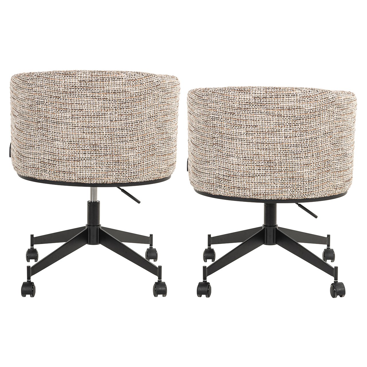 Swivel chair Rochenne with wheels trendy nature (Be Trendy 01 Nature)