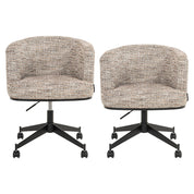 Swivel chair Rochenne with wheels trendy nature (Be Trendy 01 Nature)