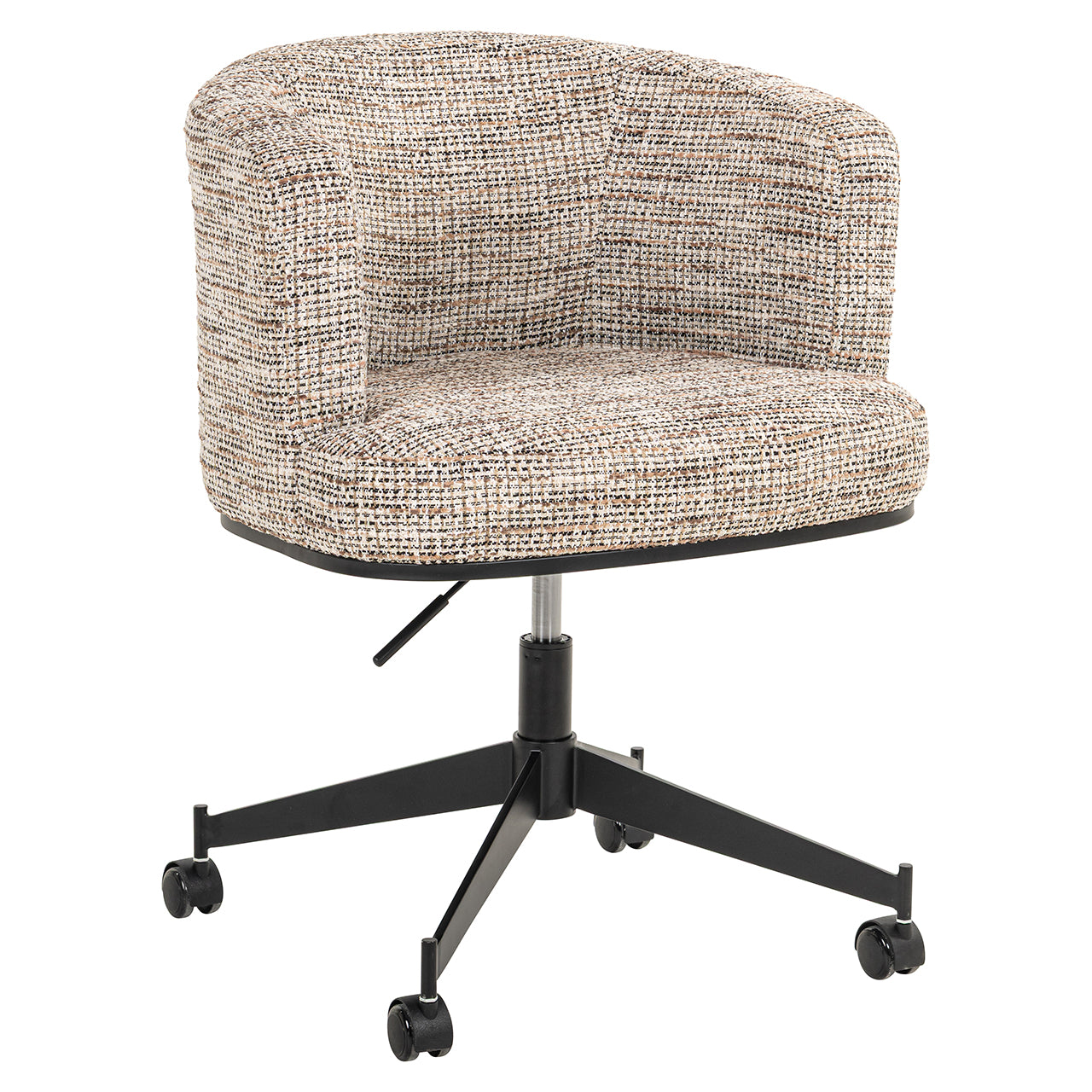 Swivel chair Rochenne with wheels trendy nature (Be Trendy 01 Nature)