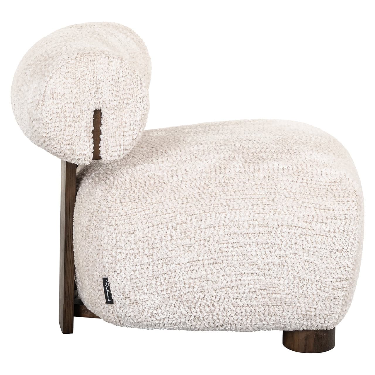 Sillón Arabella color crema (Be Lovely 11 Cream)