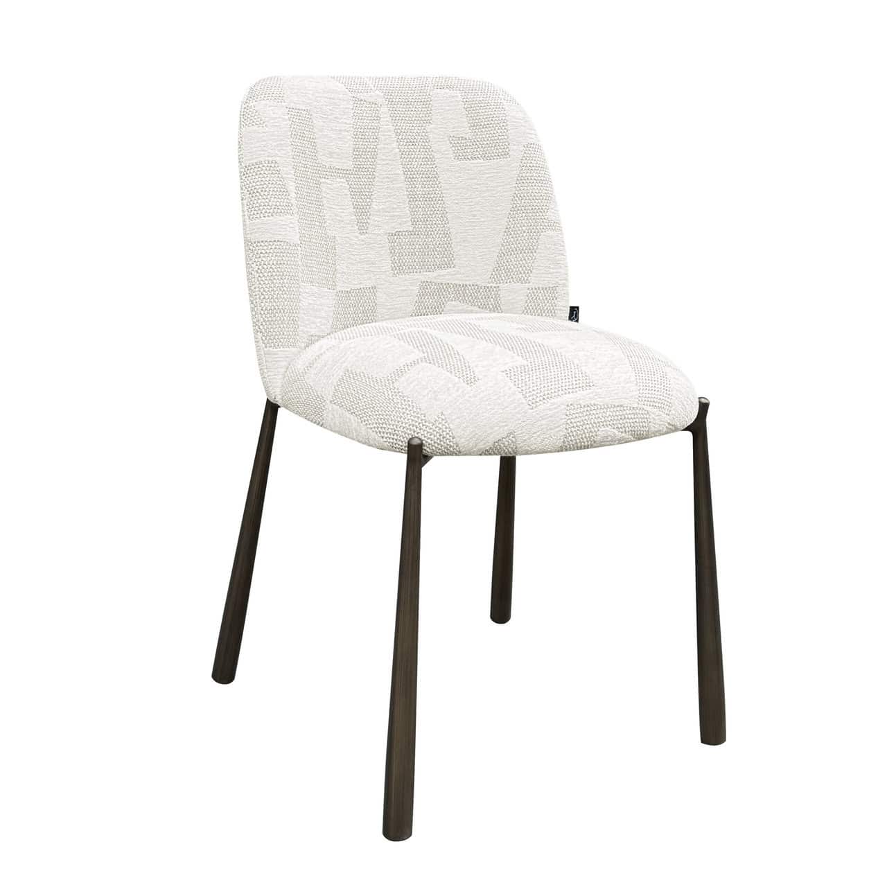 Silla Lana beige graffic (juego de 2) (Beige graffic)