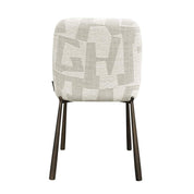 Silla Lana beige graffic (juego de 2) (Beige graffic)