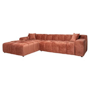 Sofa Cube 3-seater + lounge left (Fusion 92 Blush)