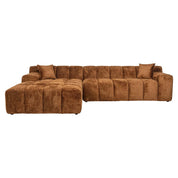 Sofa Cube 3-seater + lounge left (Be Lovely 603 Cinnamon)