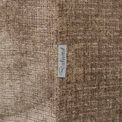 Sillón Beaudy de chenilla de piedra ignífuga (Niagara 104 Stone Chenille)