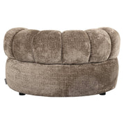 Lounge love chair Penelope stone fire retardant (Niagara 104 Stone Chenille)