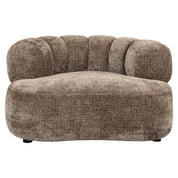 Lounge love chair Penelope stone fire retardant (Niagara 104 Stone Chenille)