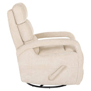 Sillón relax giratorio Denvi chenilla beige (Niagara 902 chenilla beige)