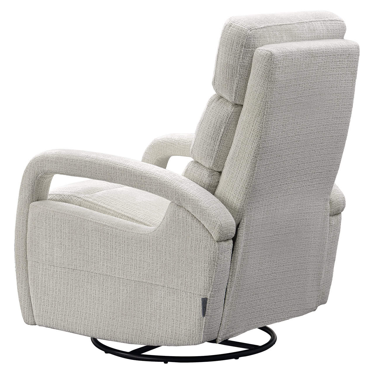 Sillón relax giratorio Denvi chenilla beige (Niagara 902 chenilla beige)