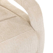 Sillón relax giratorio Denvi chenilla beige (Niagara 902 chenilla beige)