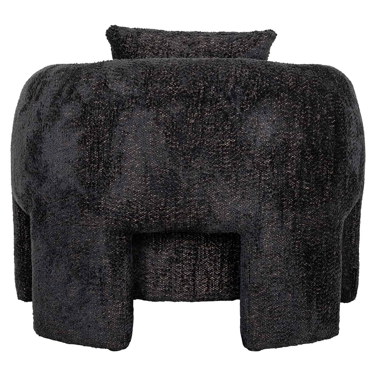Sillón Milania Lovely negro (Be Lovely 17 Black)