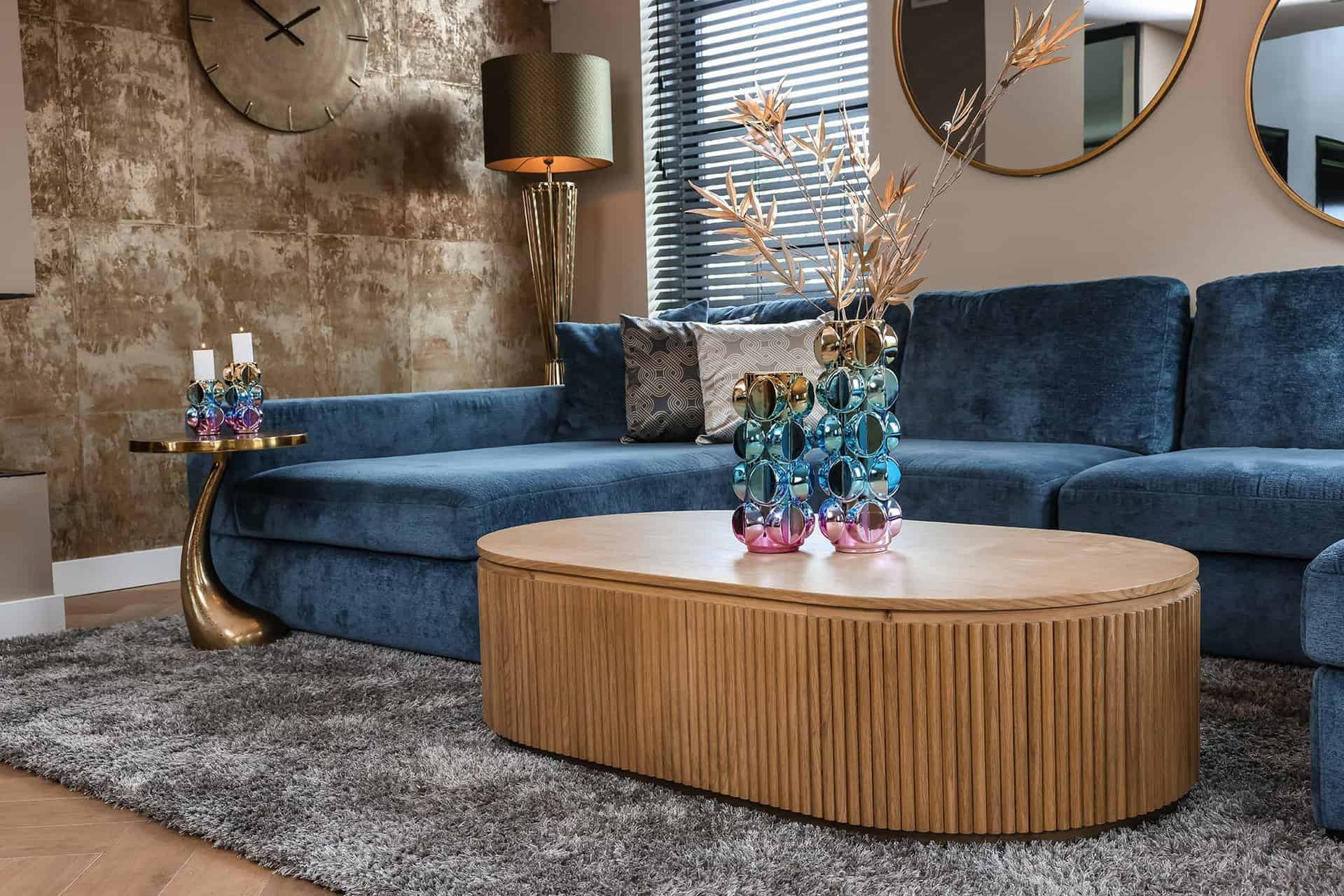 Coffee table Belfort capsule (Natural oak)