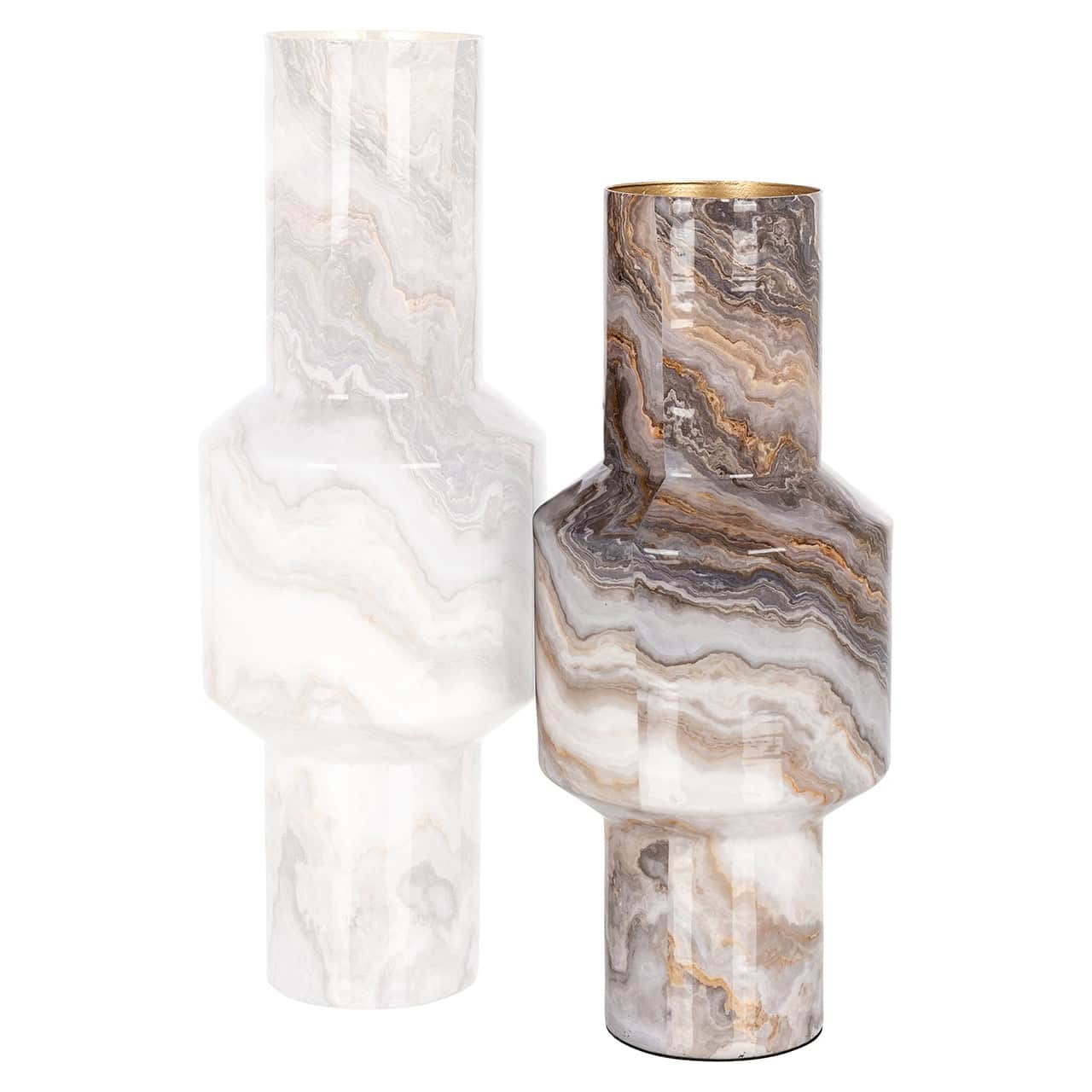 Jarrón Noia pequeño (Marrón)