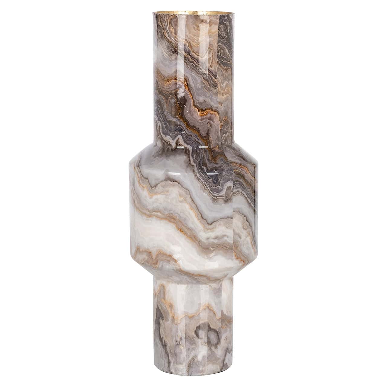 Jarrón Noia grande (Marrón)